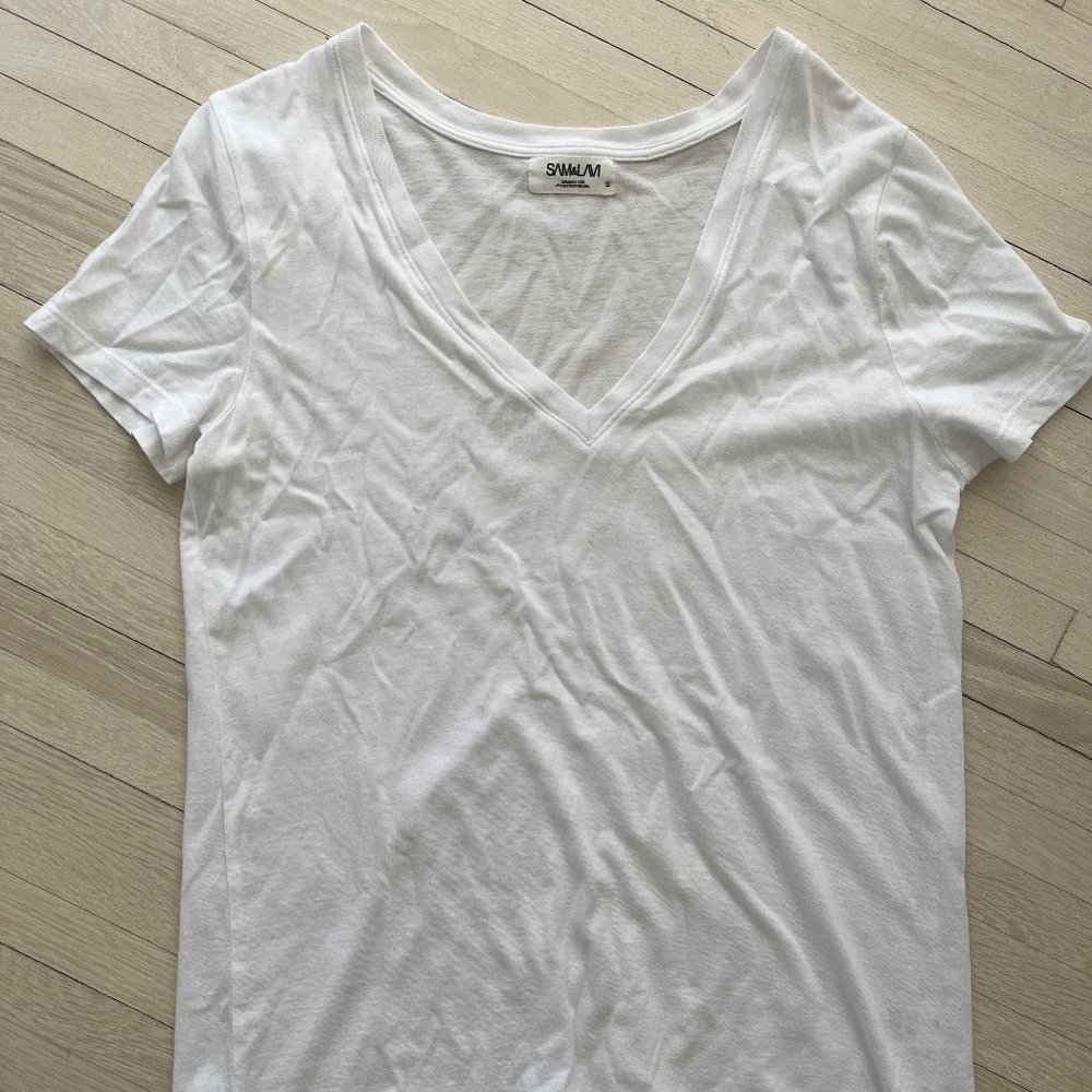 Sam & Lavi Basic White Tee